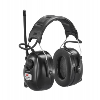 3M Gehörschützer mit 3M PELTOR Radio DAB+ FM Headset verbindet beides miteinander